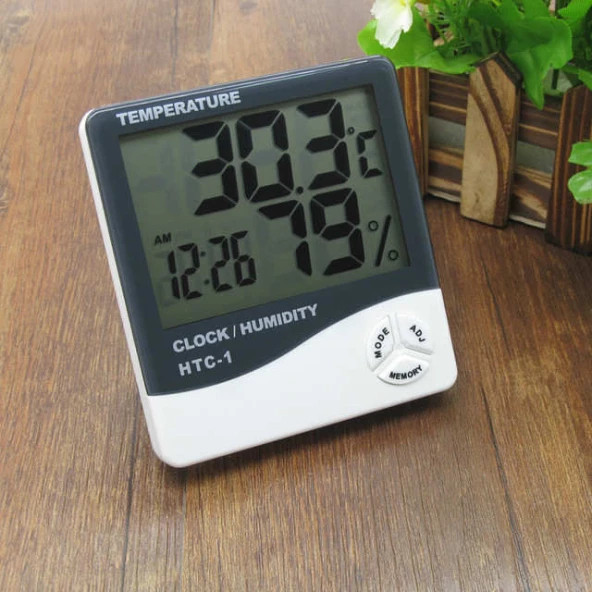 Htc-1 Saatli Nem Ölçer Ve Termometre - Temperature HTC-1 ürün görseli 1