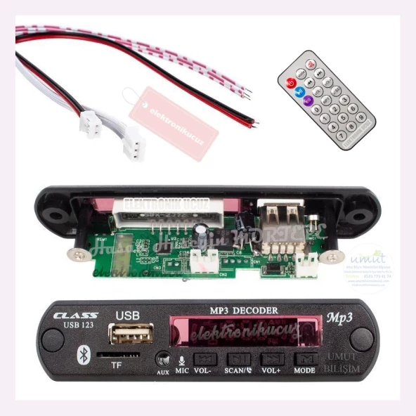 Fiat Linea Bluetooth Oto Teyp Çevirici Dc 12 Volt Bt-speaker Usb Sd Çevirici Aux Girişli Araç Araba ürün görseli 1