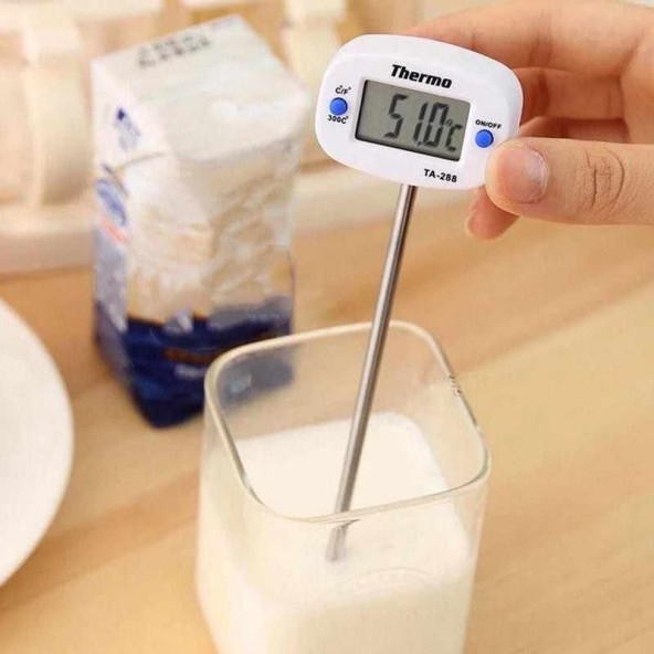 Thermo TA-288 Saplamalı Yemek Termometresi Oynar Başlıklı Hassan Termometre Daldırma ürün görseli 1