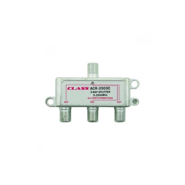 Acr-2503c 1 Giris 3 Çıkıs Kablo Tv Uydu Anten Çoklayıcı 3 Lü Splitter Üçlü Splıtter ürün görseli 1