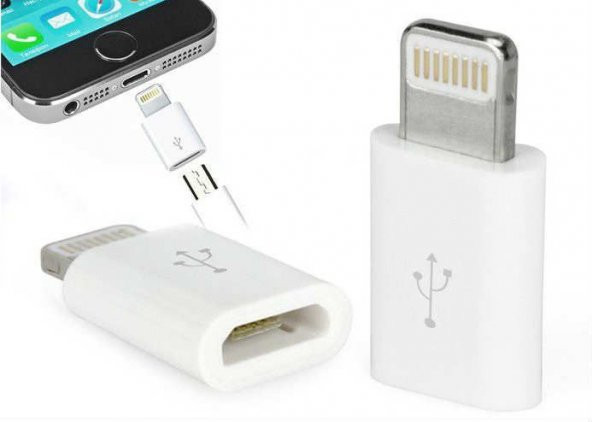 ÇEVİRİCİ DÖNÜŞTÜRÜCÜ IPHONE iPhone 6 6s PLUS Usb TO Micro OTG iPhone  iPad Micro Usb ürün görseli 1