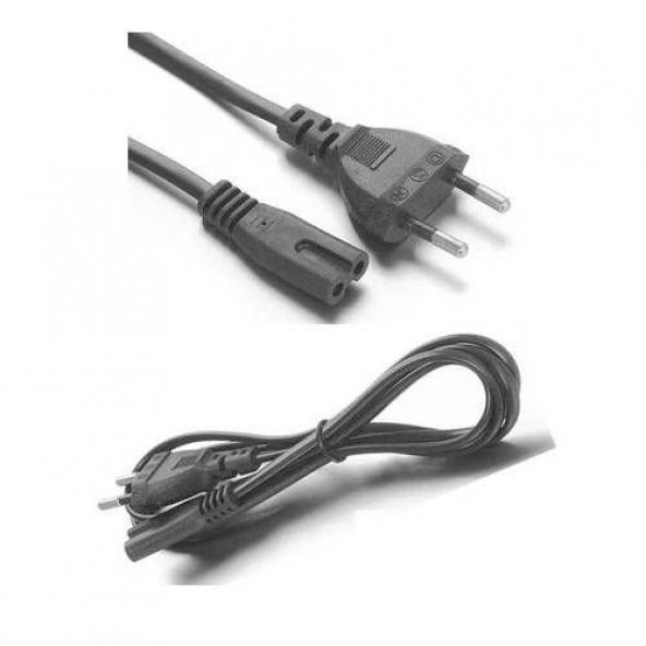 Xerox Yazıcı Güç Kablosu ( 220V Ac Power Cord ) ( 220 VOLT DOUBLE CORRUGATED 2 PIN CABLE ) ürün görseli 1
