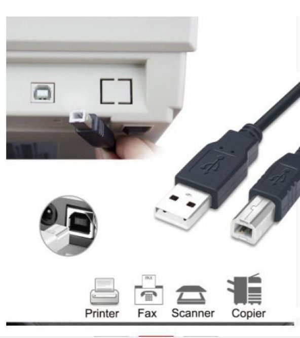 Hp Laserjet P4015n Usb Yazıcı Bağlantı Kablosu ürün görseli 1