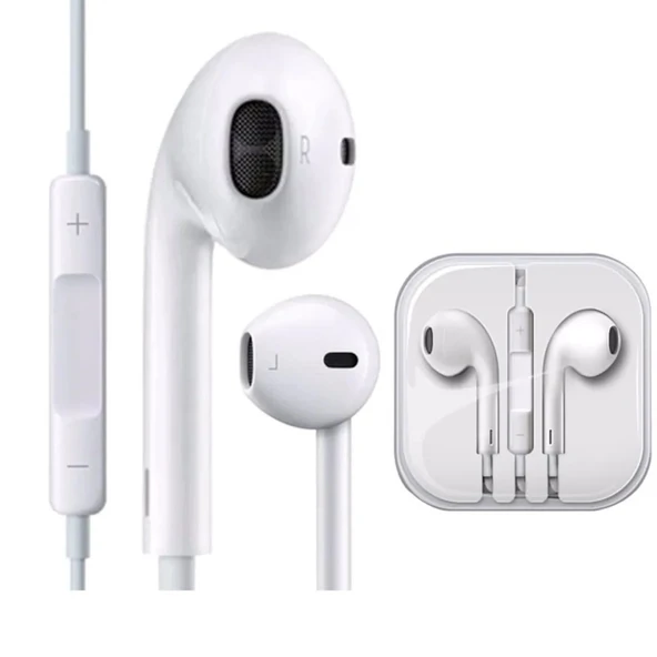 Syrox Iphone Orjinal Görünümlü uyumlu Aux SYX-K12 Kulaklık Kulak içi ürün görseli 1