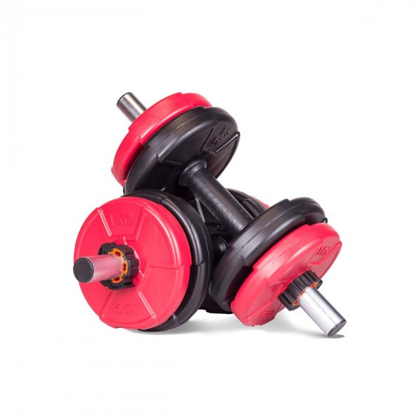 11 Kg Dambıl Seti BLACKRED 6 in 1 Fitness Set ürün görseli 1