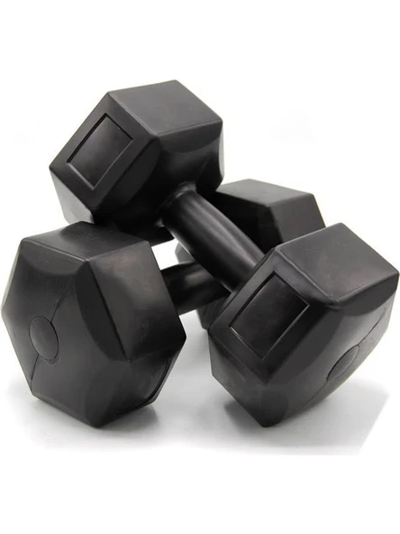 SPOR 5KG X 2 ADET DAMBIL SETİ SİYAH ürün görseli 1