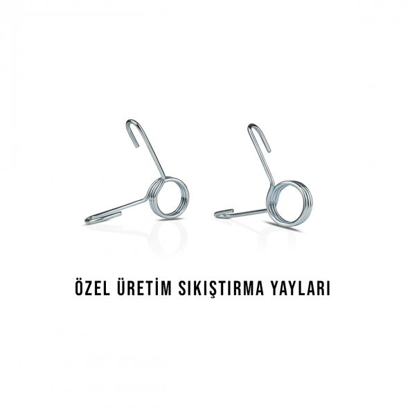 ECGSPOR 2 Adet Kıskaçlı Çelik Plaka Sıkıştırma Yayı ürün görseli 1