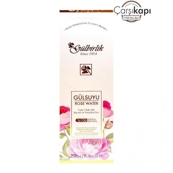 Rosense Gülbirlik Doğal Gül Suyu 250 ML ürün görseli 1
