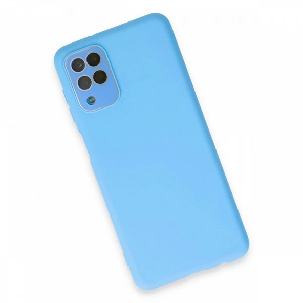 FitCase Samsung Galaxy A22 Glass Kamera Korumalı Lansman Silikon Kapak - Resim 10