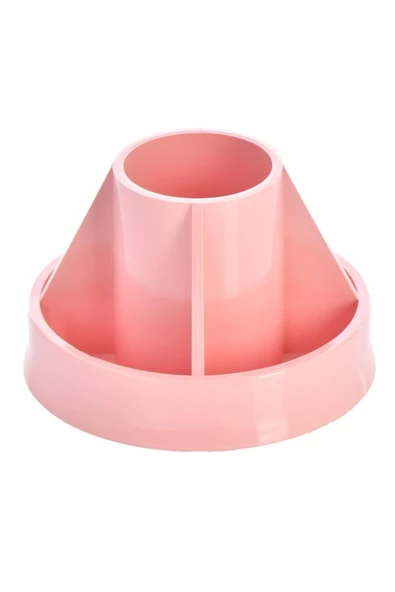 Ops Masa Seti Kalemlik Organizer Pastel Pembe Masa Üstü Organizer ürün görseli 1
