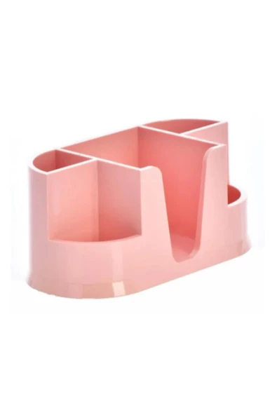 Ops Masa Seti Kalemlik Organizer Pastel Pembe Masa Üstü Organizer ürün görseli 1