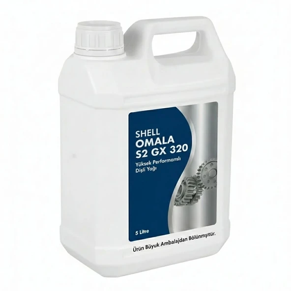 AÇIK-SHELL OMALA S2 GX 320 DİŞLİ YAĞI-5 LİTRE - Resim 6