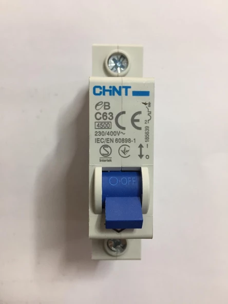 CHİNT 1P 63 AMPER ürün görseli 1
