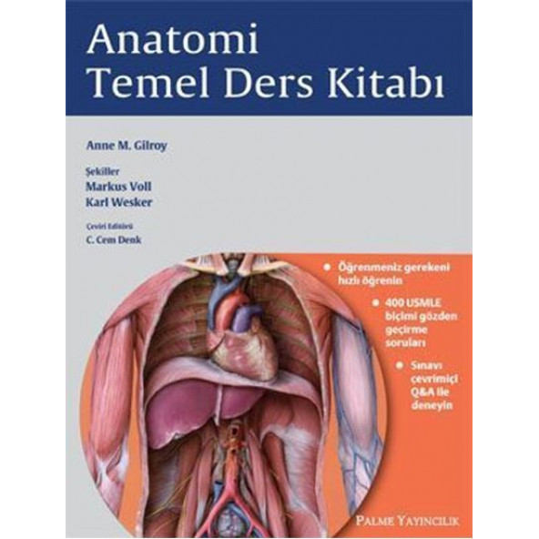 Anatomi Temel Ders Kitabı Anne M.Gilroy ürün görseli 1