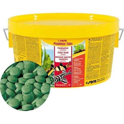 Sera Plankton Tabs Nature 100  Adet  ( 26 gr ) SKT: 12/2028 ürün görseli 1