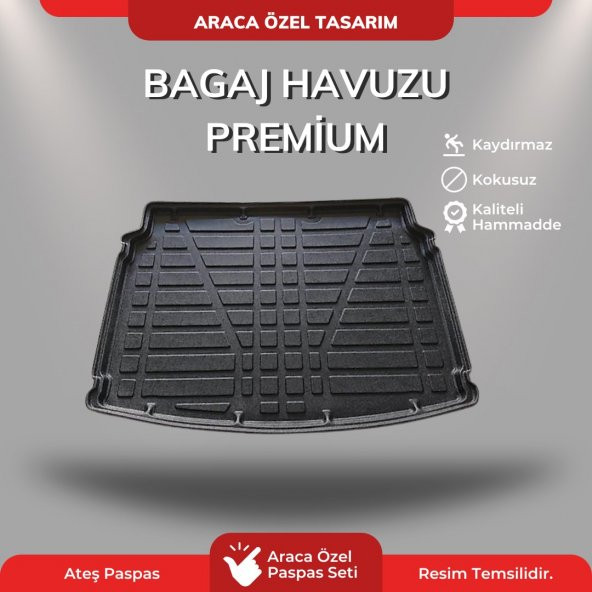 Citroen C Elysee 2012-2021 Premium Bagaj Havuzu - Resim 2