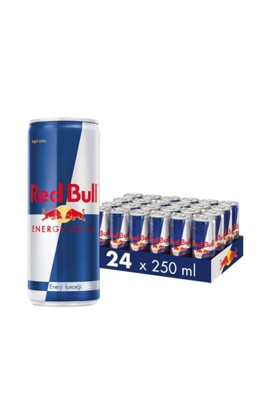 Red Bull Enerji İçeceği Classic 250 ml 24lü ürün görseli 1