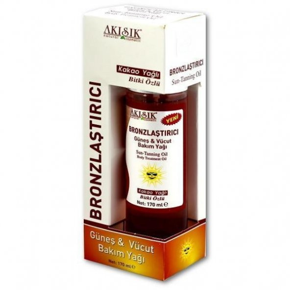 Akışık Kakao Yağlı Bronzlaştırıcı - 170 ml ürün görseli 1
