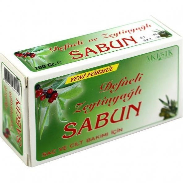 Akışık Defneli Zeytin Yağlı Sabun - 100 gr ürün görseli 1