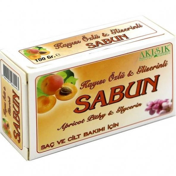 Akışık Kayısı Özlü & Gliserinli Sabun - 100 gr ürün görseli 1