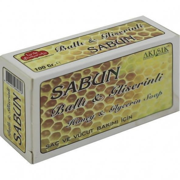 Akışık Ballı&Gliserin Sabun - 100 gr ürün görseli 1