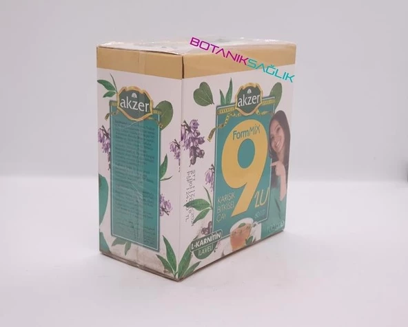 Akzer Form Mix 9lu Form Çay - 60 Süzen Poşet - Resim 2