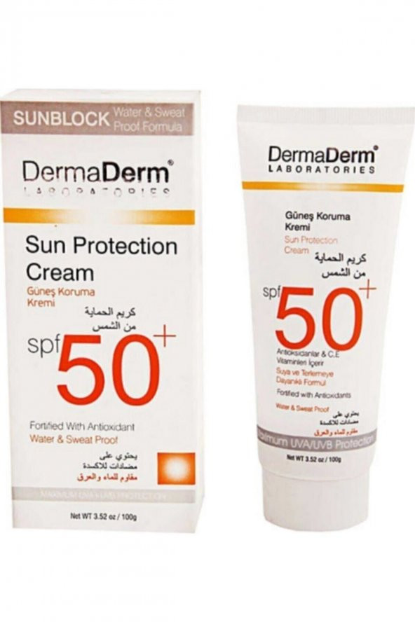 Dermaderm Güneş Kremi Spf +50 Faktör 100 gr ürün görseli 1