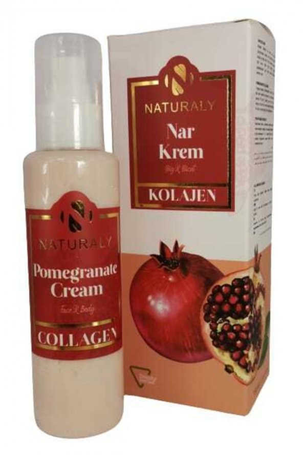 Naturaly Nar Kolajen Face Body Krem 150 ml ürün görseli 1