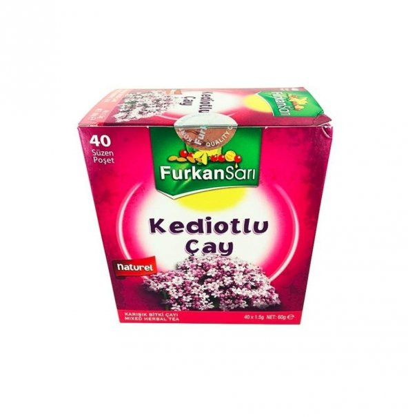 Furkan Sarı Kediotlu Karışık Çay 40lı Süzen Poşet ürün görseli 1
