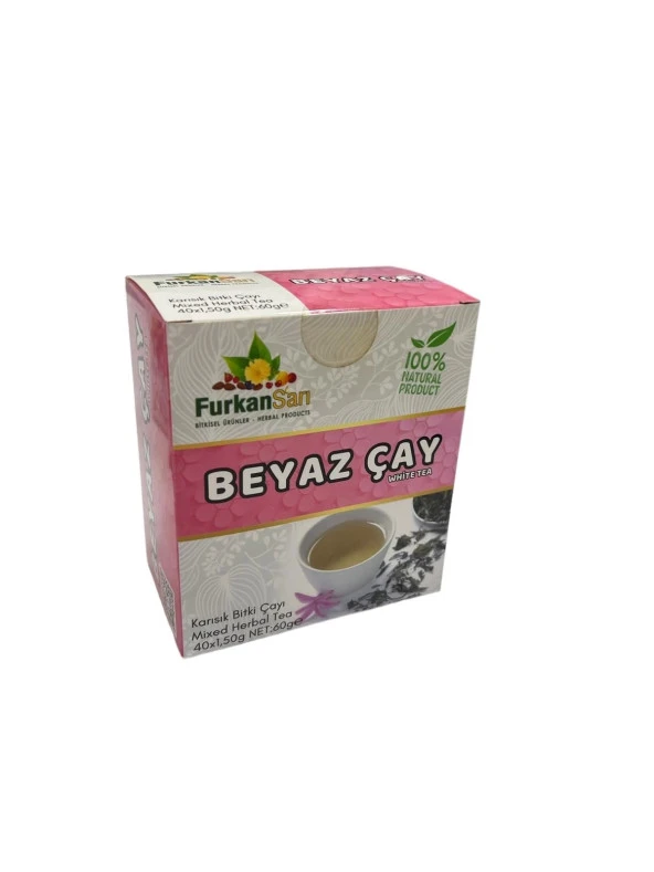 Furkan Sarı Beyaz Çay 40lı Süzen Poşet ürün görseli 1