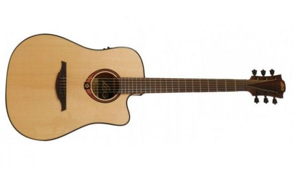 LAG GLA T88DCE / Tramontane Dreadnought Akustik Gitar - Resim 2
