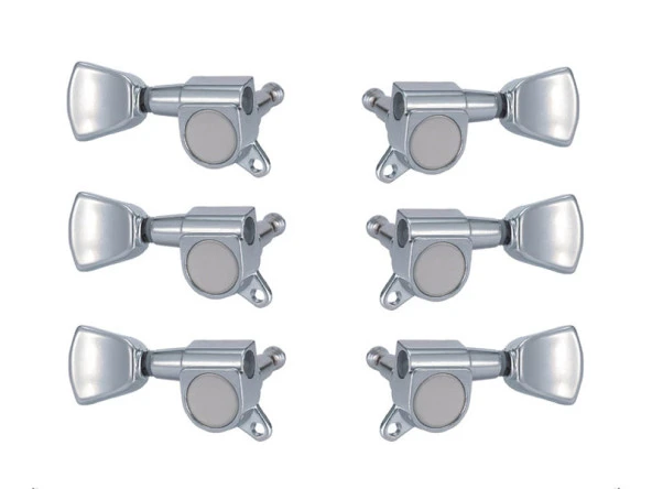 VALENCIA EMH7004CRR3L3 ELEKTRO GİTAR BURGUSU, 6'LI SET, 3 SAĞ+3 SOL, KROM 3 SAĞ + 3 SOL ELEKTRO GİTAR BURGUSU ürün görseli 1
