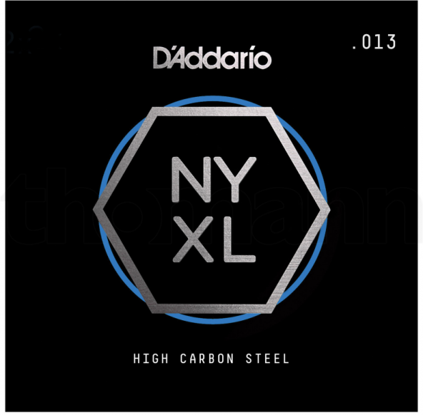 DADDARIO NYS013 ELEKTRO VE AKUSTİK TEK TEL, E-(Mİ), HIGH CARBON D'Addario, NYS013, ELEKTRO VE AKUSTİK TEK TEL, E-(Mİ), HIGH CARBON, Single String for Electric Guitar or Western Guitar ürün görseli 1