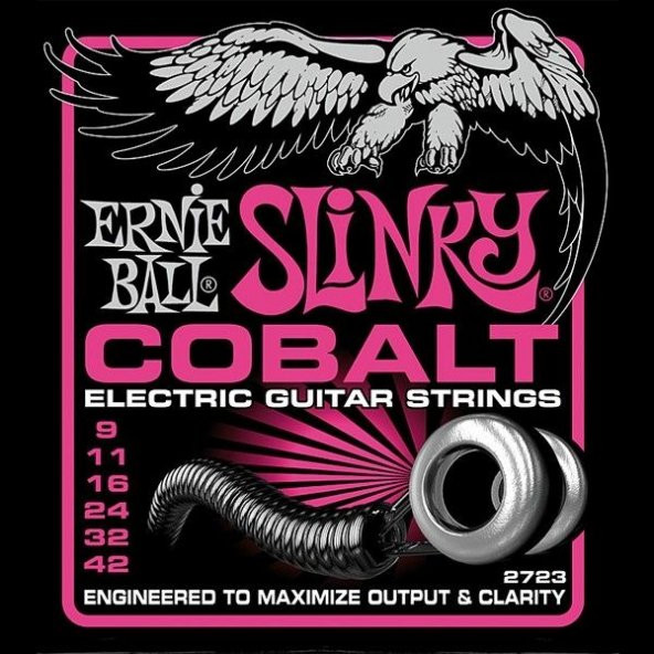 Ernie Ball P02723 Cobalt Elektro Gitar Teli (9-42) ürün görseli 1