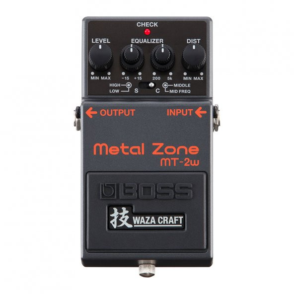 BOSS MT-2W Waza Metal Zone Distortion Pedalı ürün görseli 1