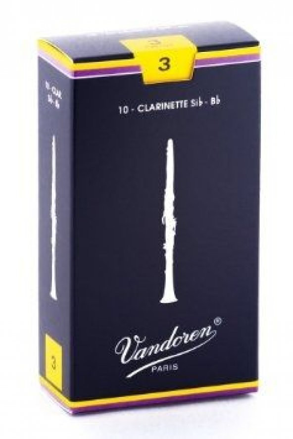 VANDOREN CR103 / 3 Numara Klarnet Kamışı - 10lu Kutu ürün görseli 1