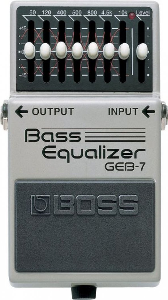 Boss GEB-7 Bas Equalizer Compact Pedal ürün görseli 1