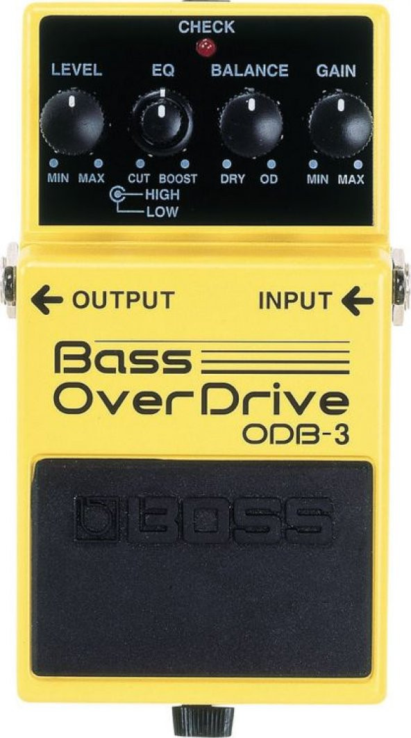 Boss ODB-3 Bas Overdrive Compact Pedal ürün görseli 1