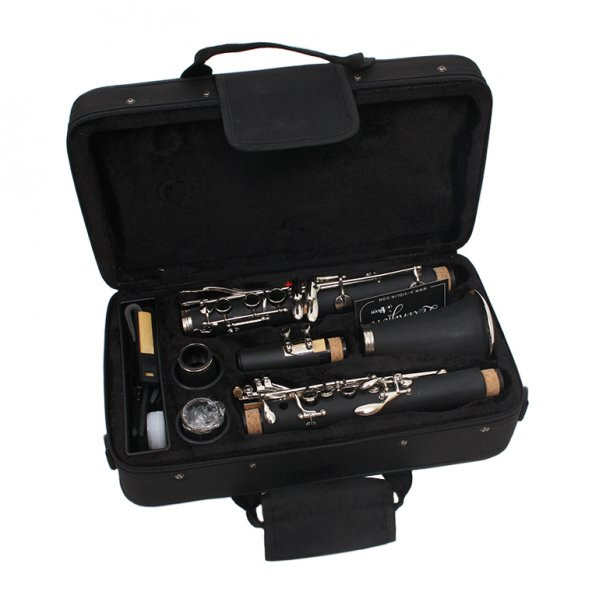 CREMONIA CL-C401N KLARNET bB CREMONIA, CL-C401N, KLARNET  (17keys Bb) Standard, Gövde: Ebonite, Tuşler: sarı Pirinç  ürün görseli 1
