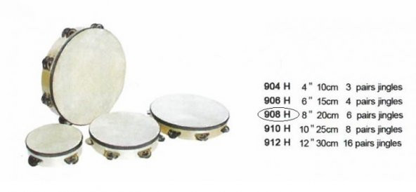 FOCUS FC908H 8" Tamburin Tef ürün görseli 1