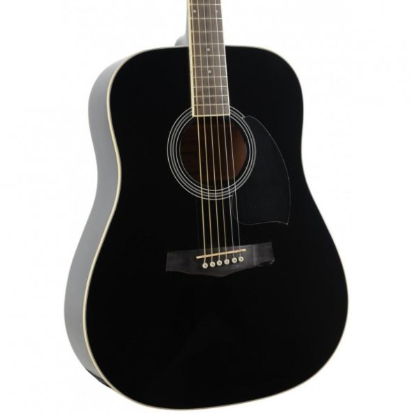 IBANEZ PF15-BK Siyah Akustik Gitar - Resim 3