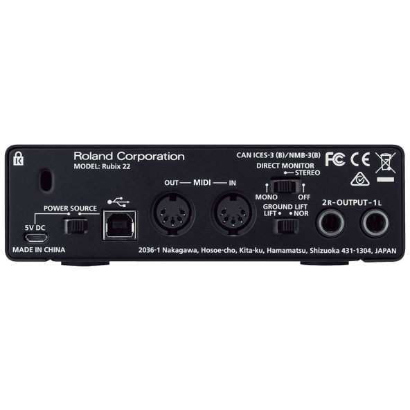ROLAND RUBIX22 / Ses Kartı - Resim 3