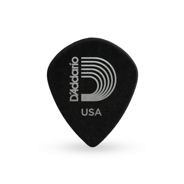 DADDARIO 3DBK4-25 25 SM - PENA - BLACKICE-MEDİUM  DADDARIO, 3DBK4-25, 25'Lİ PAKET DURALİN ELEKTRO GİTAR PENASI, DURALIN BLACK ICE, Medium Gauge (.80mm), 25-Pack ürün görseli 1