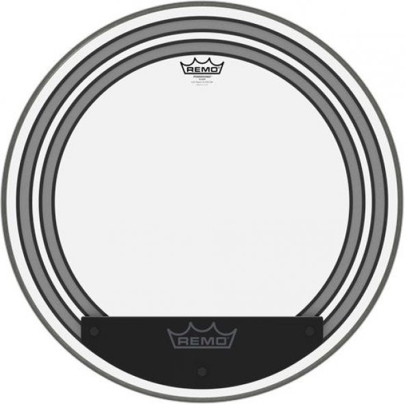 REMO PW-1322-00- Powersonic® Şeffaf 22" Bas Davul Derisi ürün görseli 1