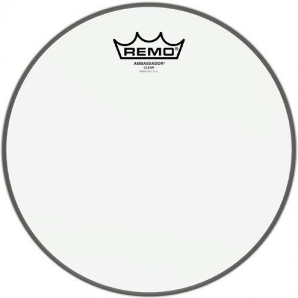 REMO BA-0310-00- Ambassador® Şeffaf 10" Davul Derisi ürün görseli 1