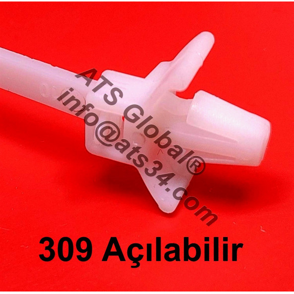 Dübelli Kablo Bağı 4.8X200 PKDB_309-A Çap 6,4 200 Adet Açılabilir ürün görseli 1