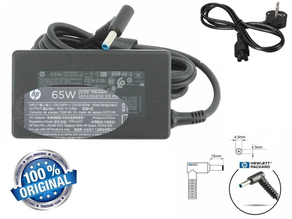 ENVY 17-k000, 17-k100, 17-k200, 17-k300 Adaptör, Orijinal Şarj Cihazı