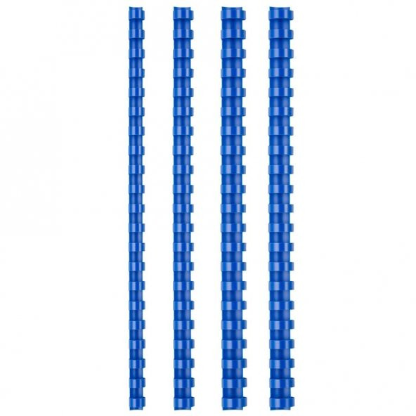 BIGPOINT  8mm PLASTIK SPIRAL MAVI 100 LU (620) ürün görseli 1