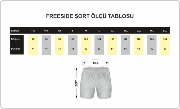 Freeside Training Shorts STX-05 - Resim 7