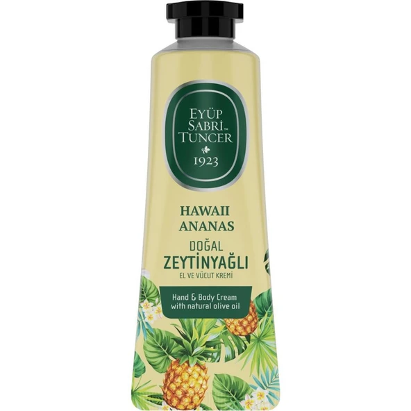 Eyüp Sabri Tuncer  El Ve Vücut Kremi Hawaii Ananas 50Ml Tüp ürün görseli 1